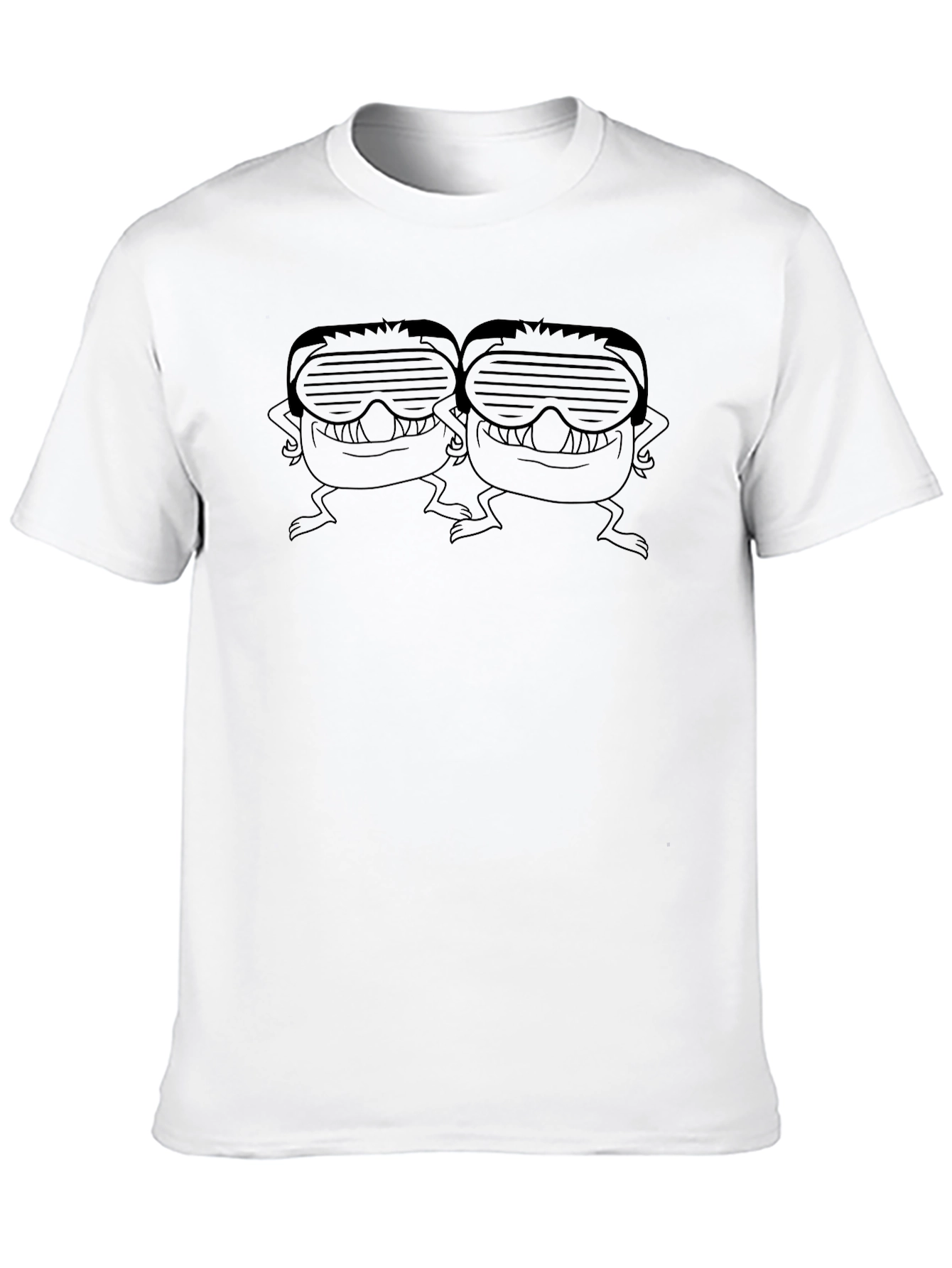 Cool Monster Graphic Black T-Shirt