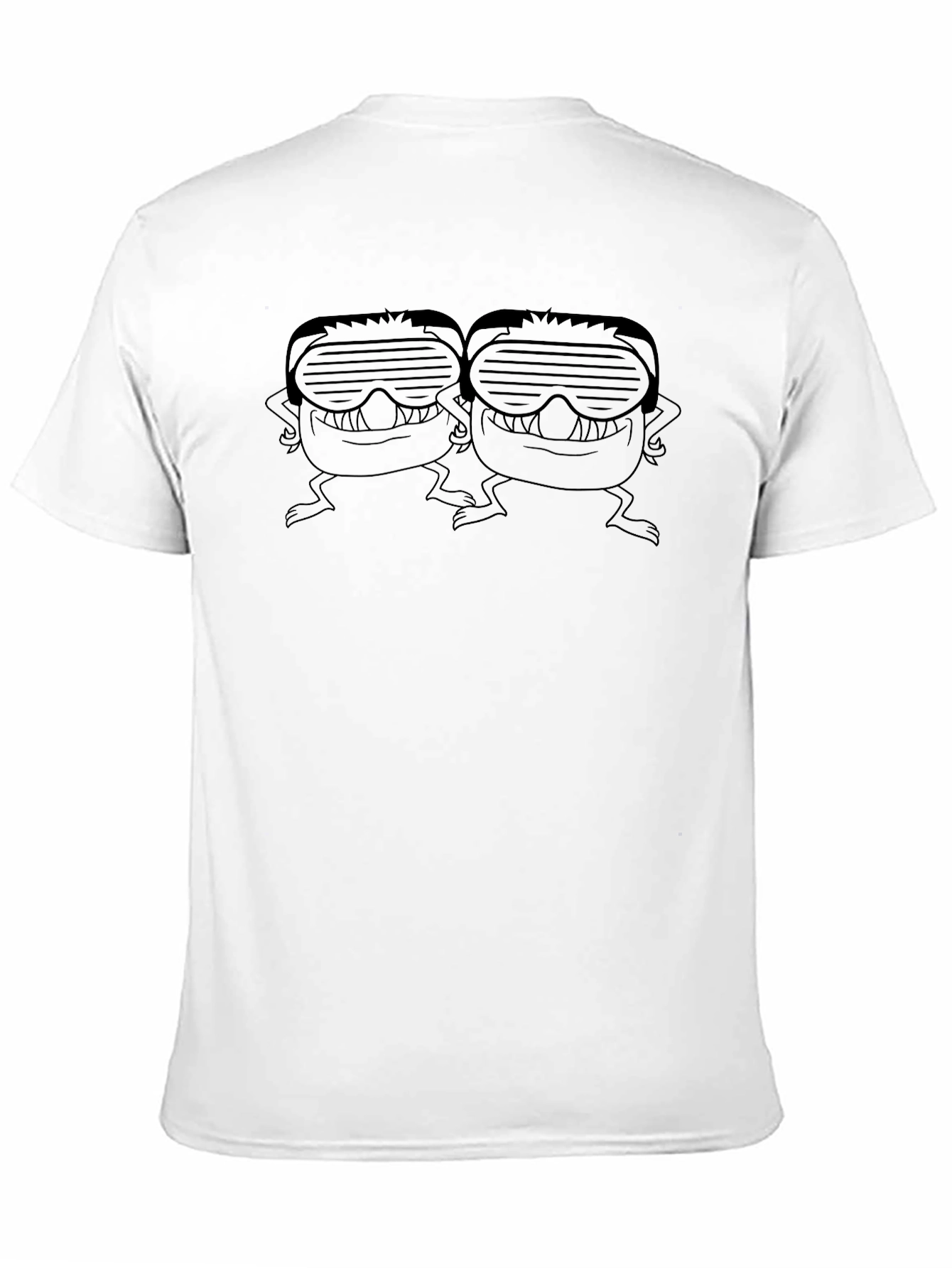 Cool Monster Graphic Black T-Shirt