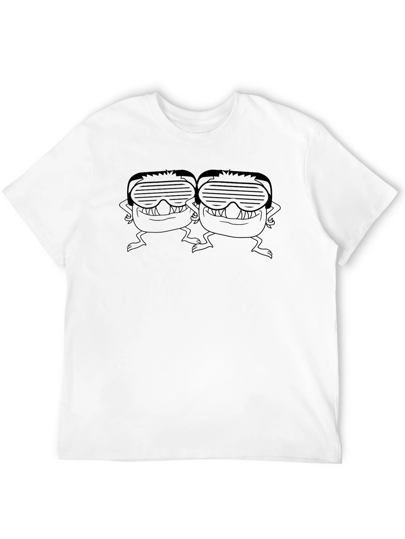 Cool Monster Graphic Black T-Shirt