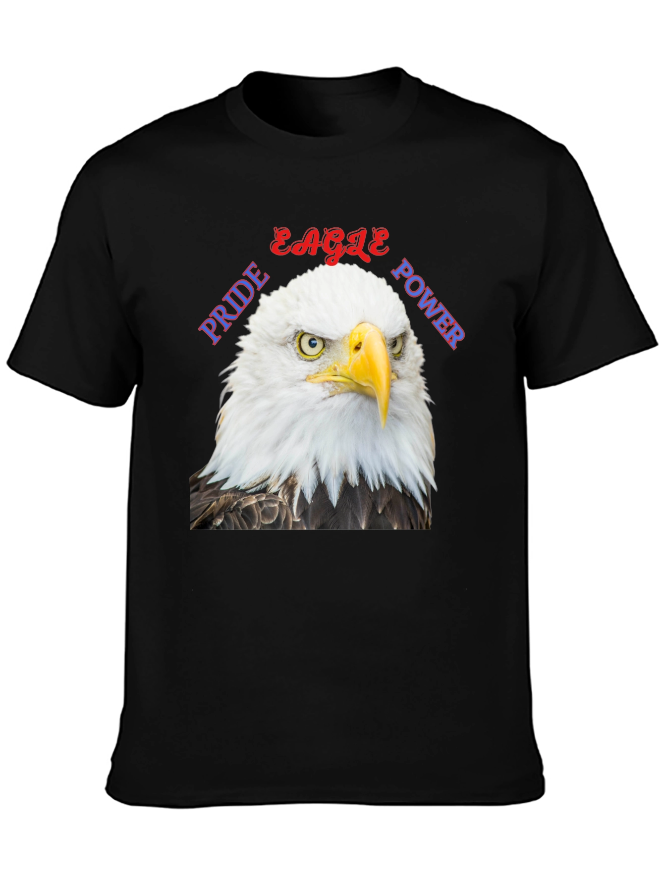 Eagle Pride Power Graphic T-Shirt - Patriotic Design
