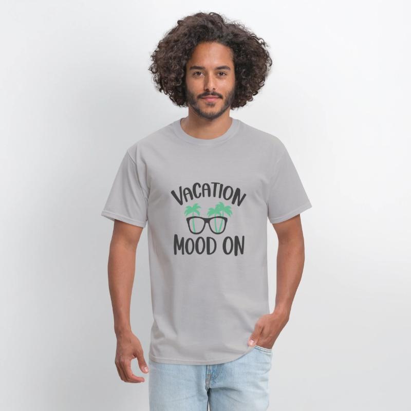 Vacation mood, on t shirt design Summer T shirt
