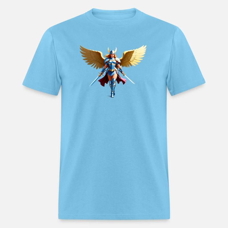 Valkyrie in Battle Armor with Wings