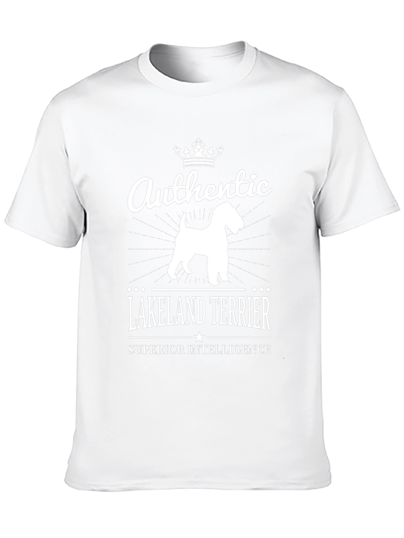 Authentic Lakeland Terrier Superior Intelligence T-Shirt