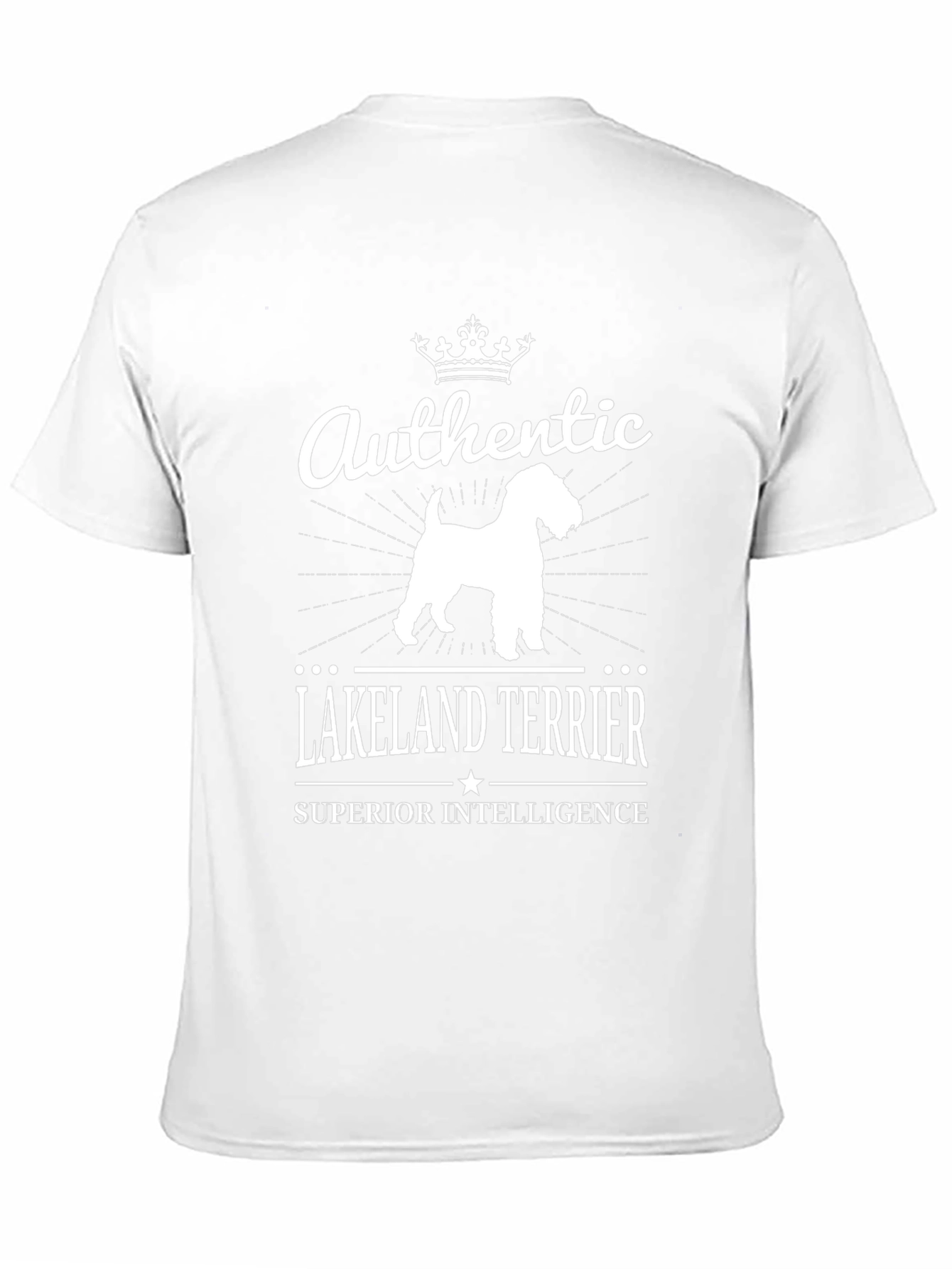 Authentic Lakeland Terrier Superior Intelligence T-Shirt