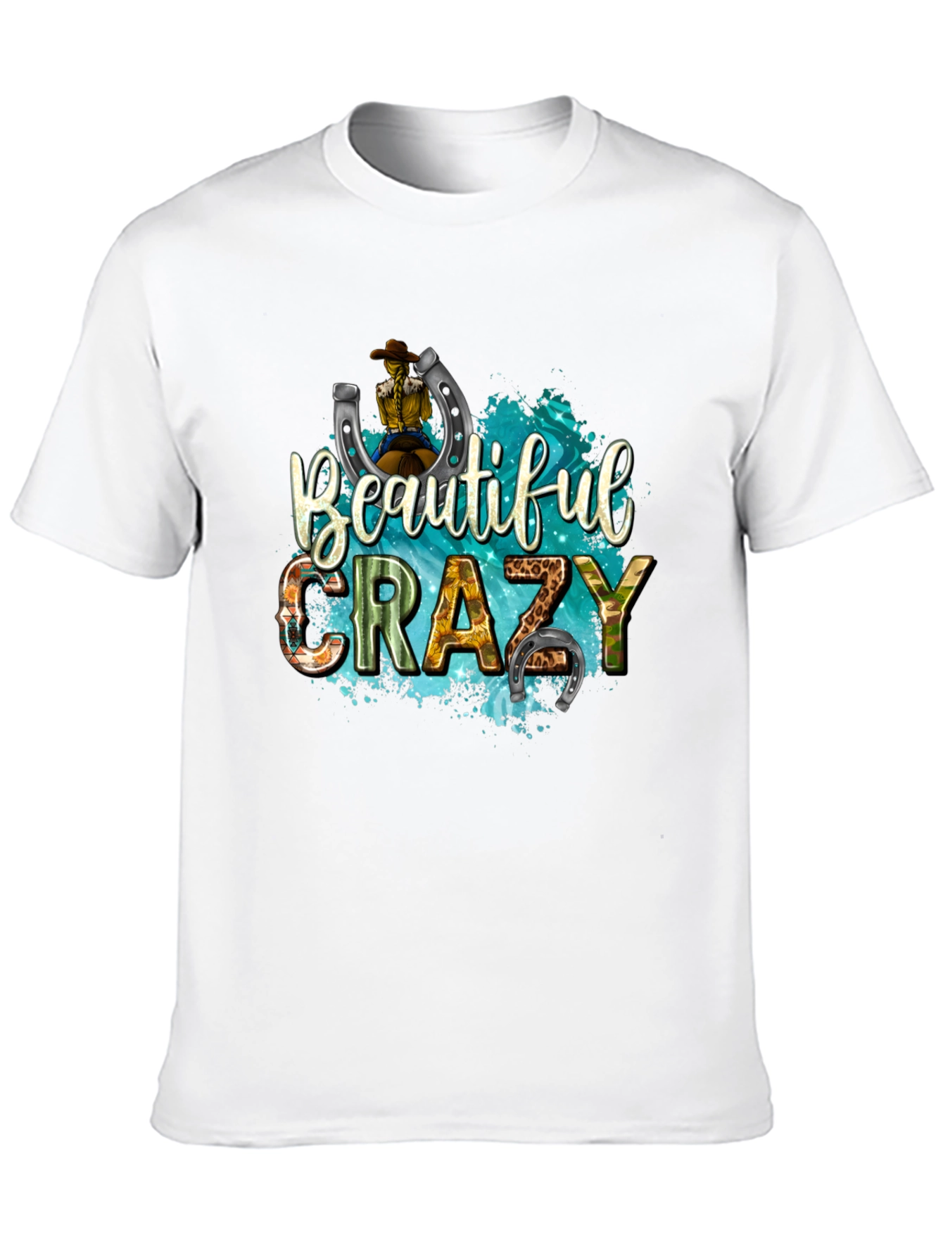 Beautiful Crazy Graphic T-Shirt