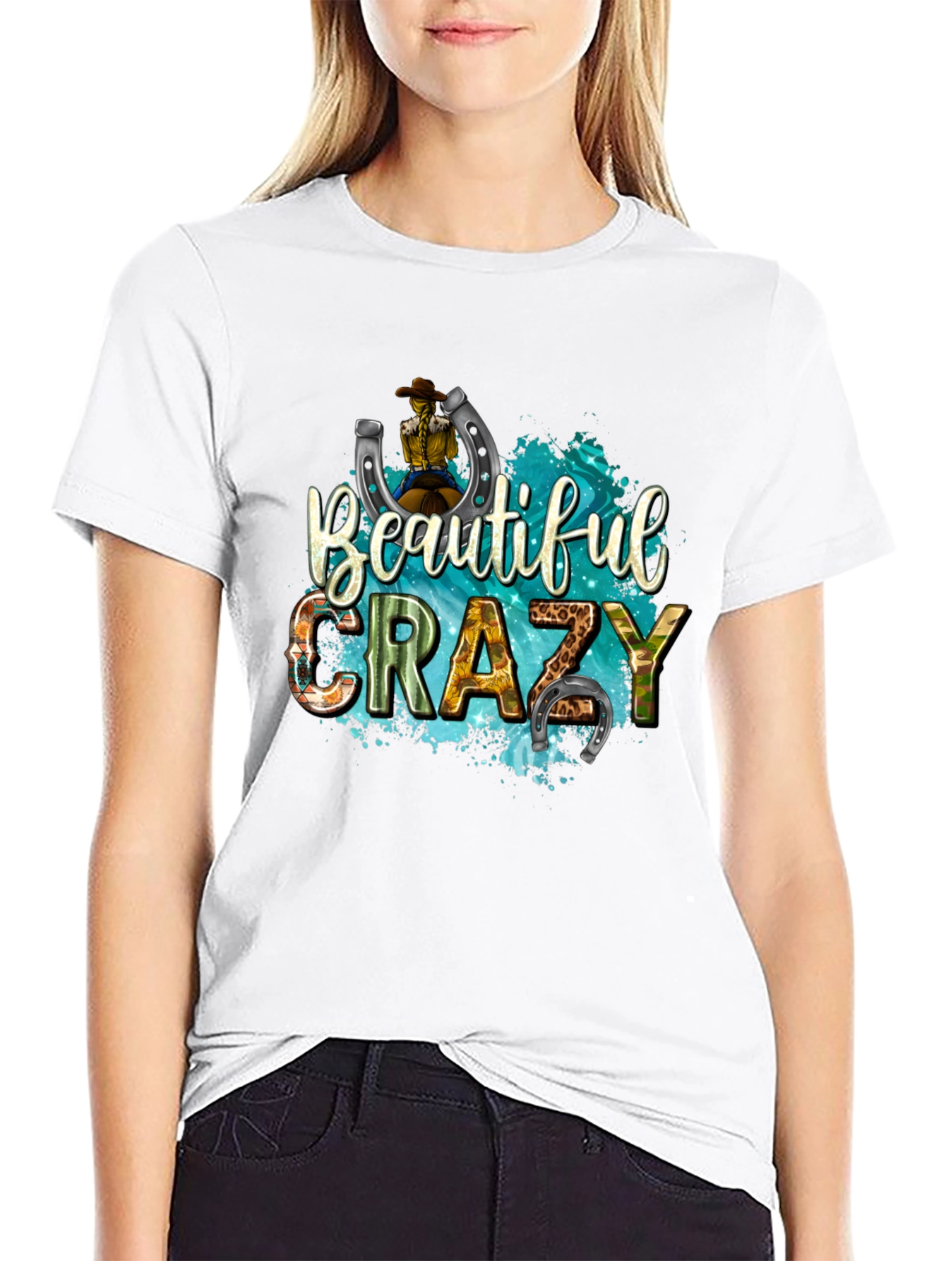 Beautiful Crazy Graphic T-Shirt