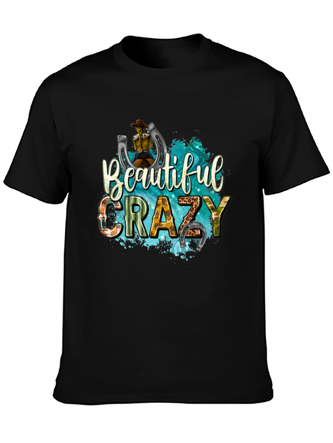 Beautiful Crazy Graphic T-Shirt