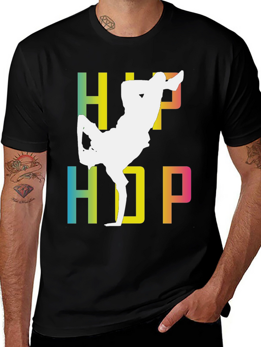 Hip Hop Dancer Black T-Shirt