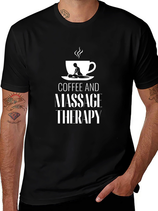 Coffee & Massage Therapy Graphic Tee