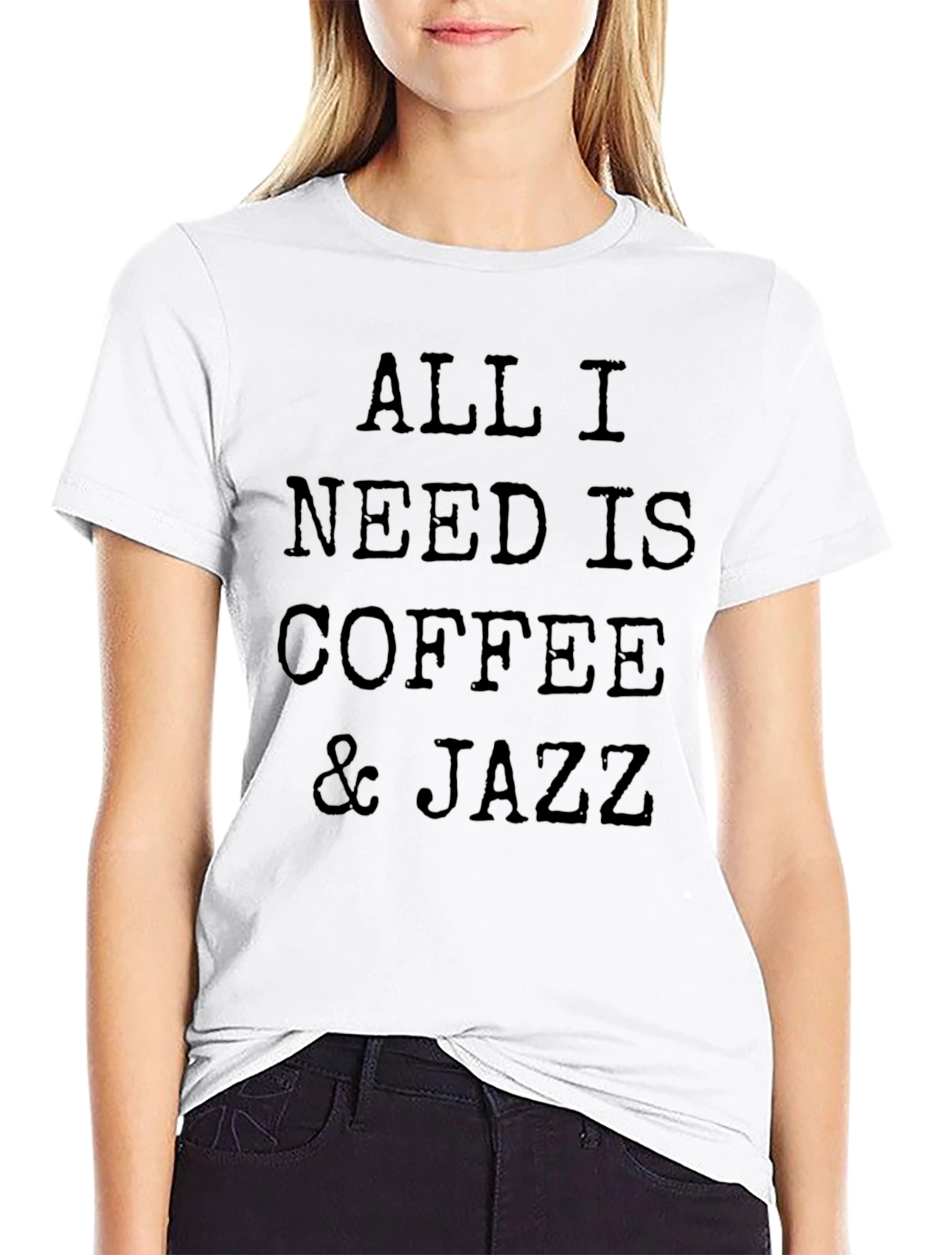 Coffee & Jazz Graphic Tee