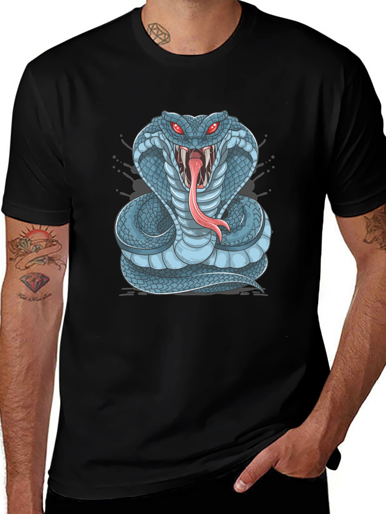Cobra T-Shirt - Cool Snake Graphic Tee