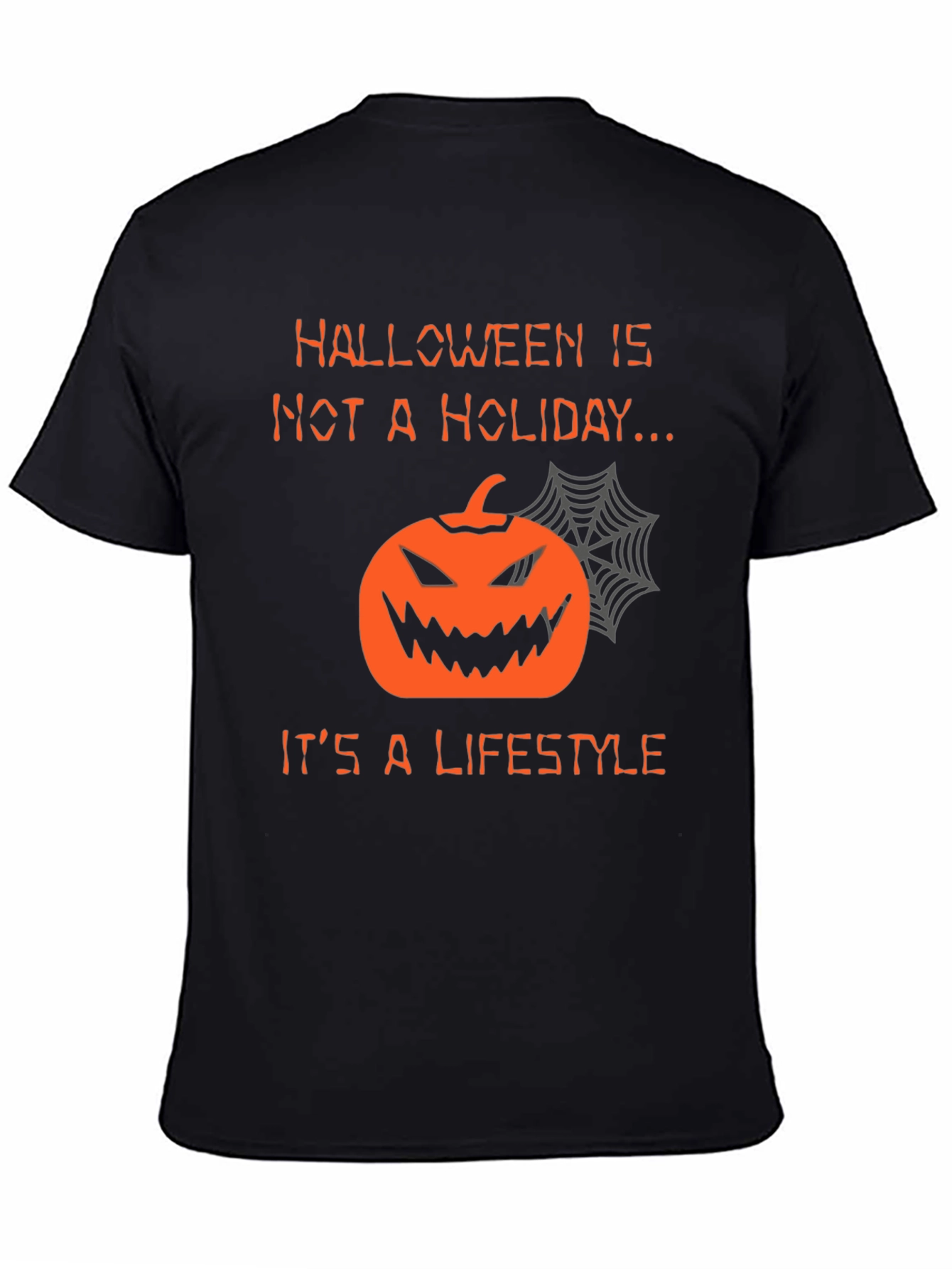 Halloween Lifestyle T-Shirt - Pumpkin Graphic Tee