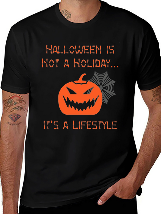 Halloween Lifestyle T-Shirt - Pumpkin Graphic Tee