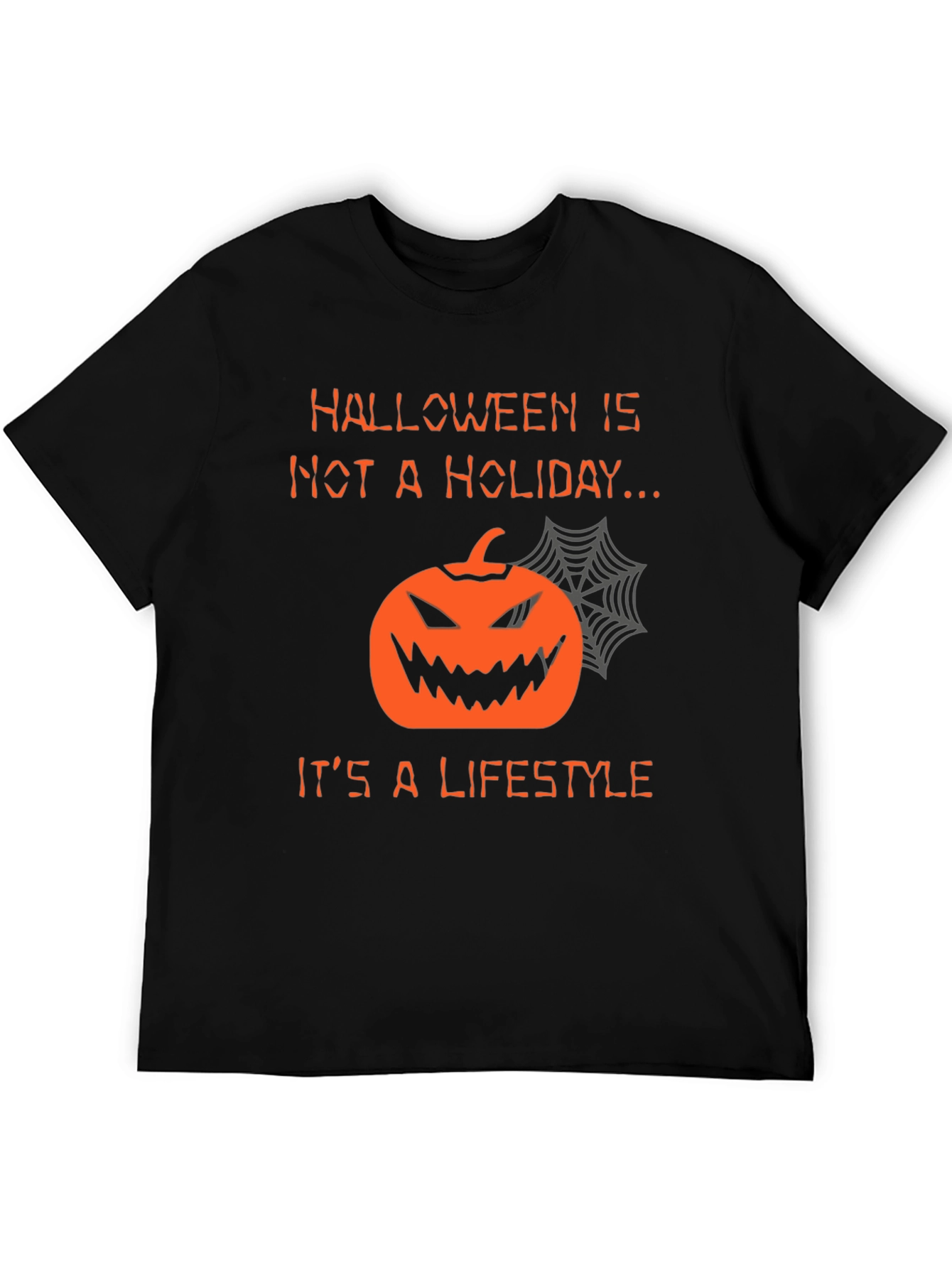 Halloween Lifestyle T-Shirt - Pumpkin Graphic Tee