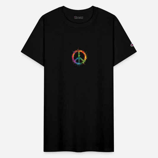 Vibrant LGBTQ Peace Symbol for Pride Month
