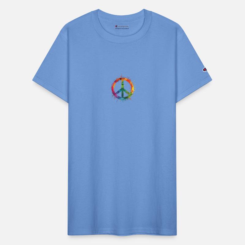 Vibrant LGBTQ Peace Symbol for Pride Month