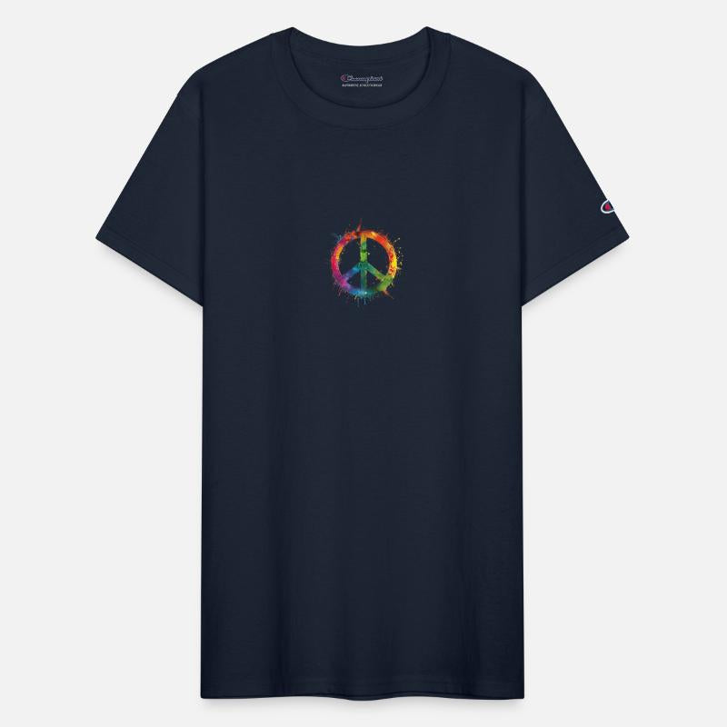 Vibrant LGBTQ Peace Symbol for Pride Month