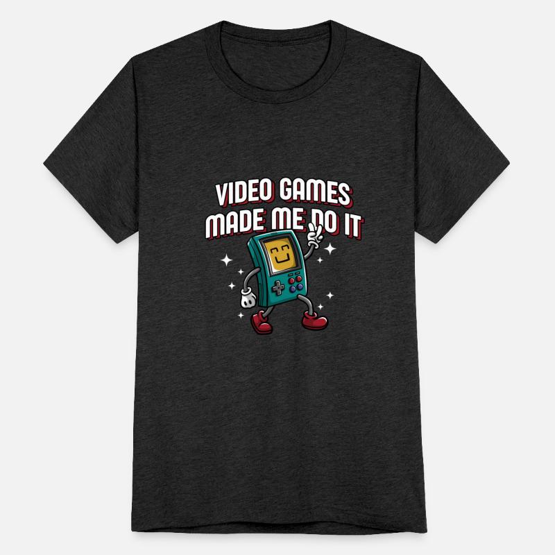 Video Games Made Me Do It Funny Gamer Humor Gaming