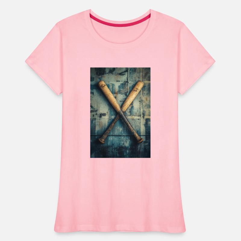 Vintage Crossed Baseball Bats