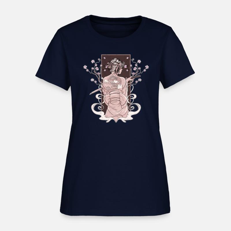 Vintage Japanese Katana Wo Kimono Cherry Blossoms