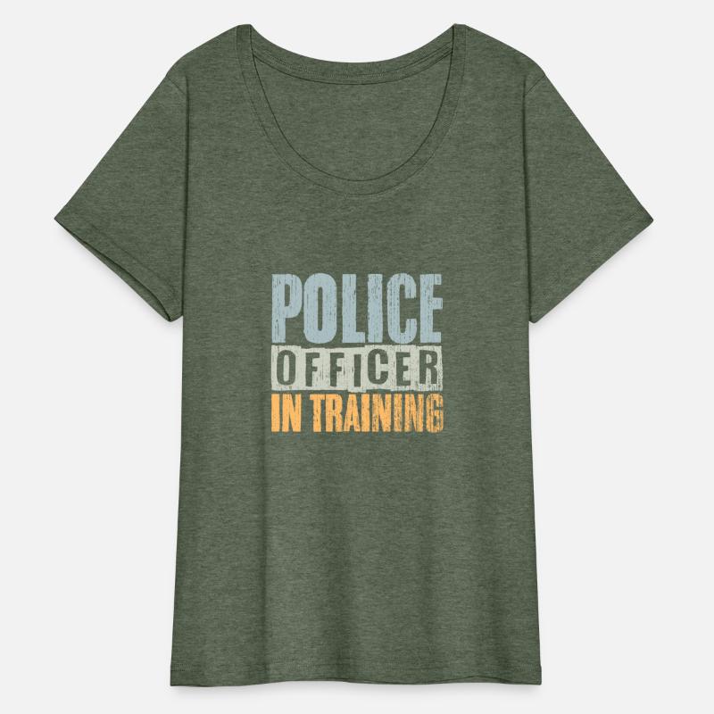 Vintage Police Officer In Training For A Future