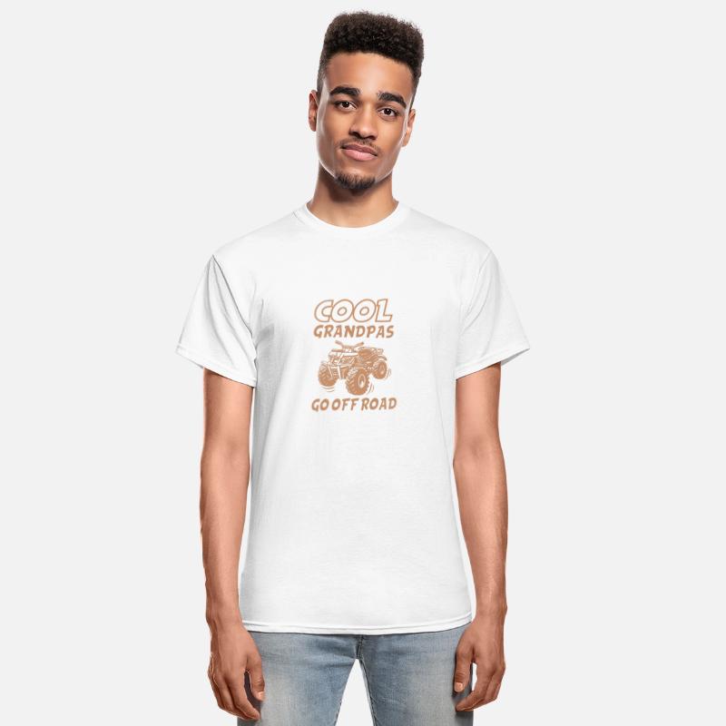 Vintage Quad Rider ATV Cool Grandpas Go Off Road