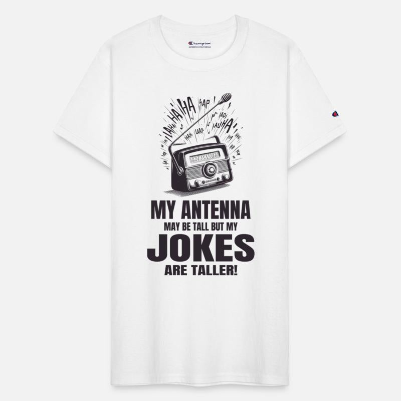 Vintage Radio Aesthetic Tall Antennas Taller Jokes