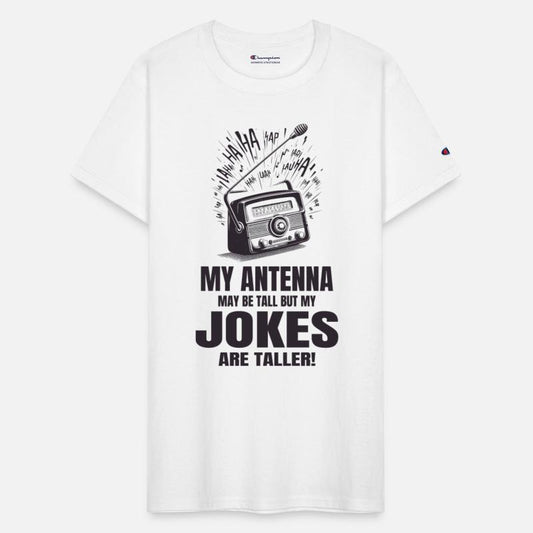 Vintage Radio Aesthetic Tall Antennas Taller Jokes