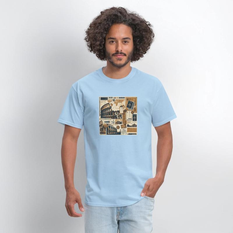 Vintage Travel Collage - Rome