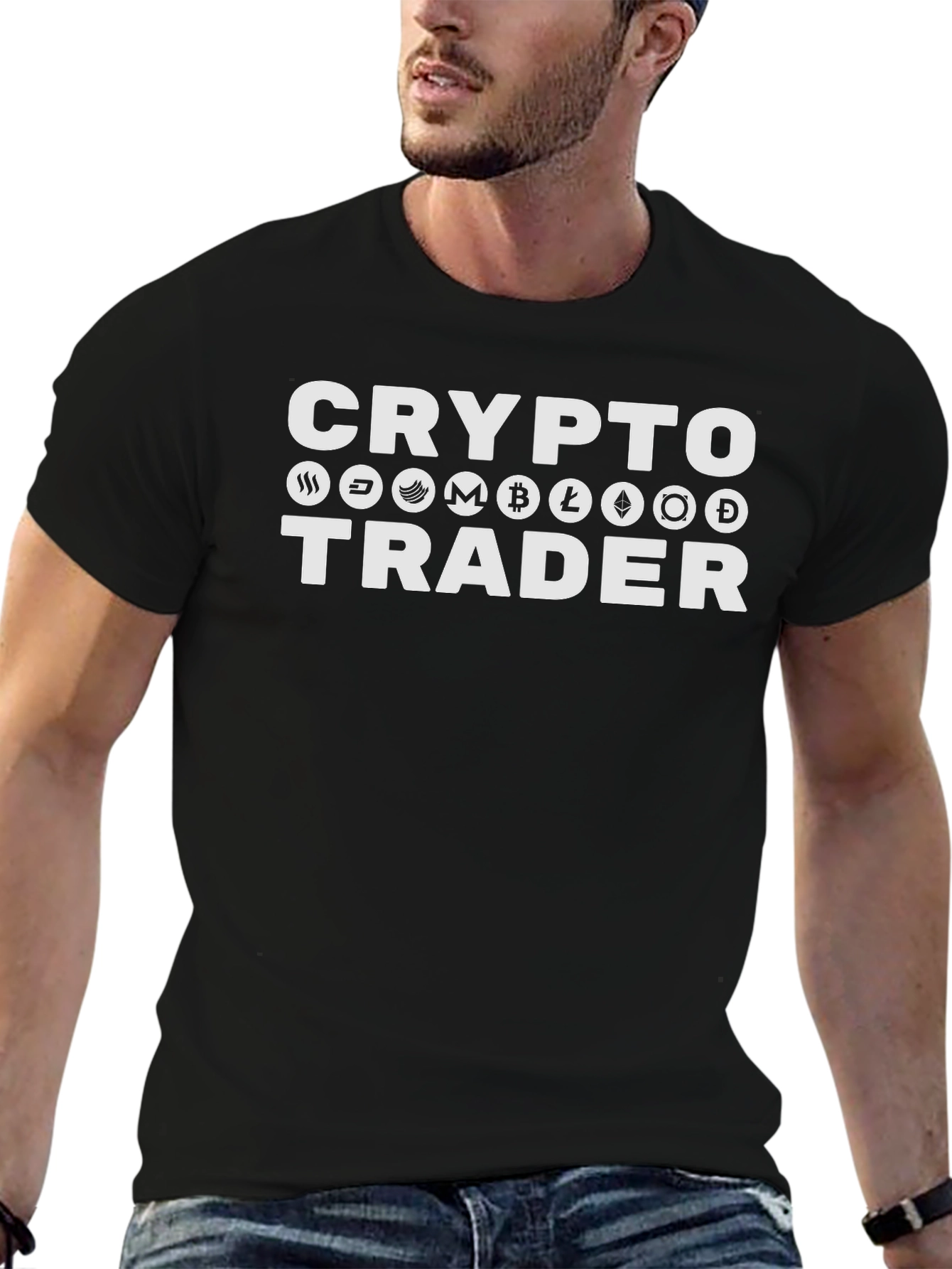 Crypto Trader T-Shirt - Bitcoin & Altcoin Enthusiast