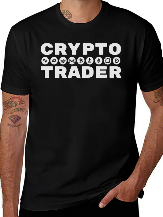 Crypto Trader T-Shirt - Bitcoin & Altcoin Enthusiast