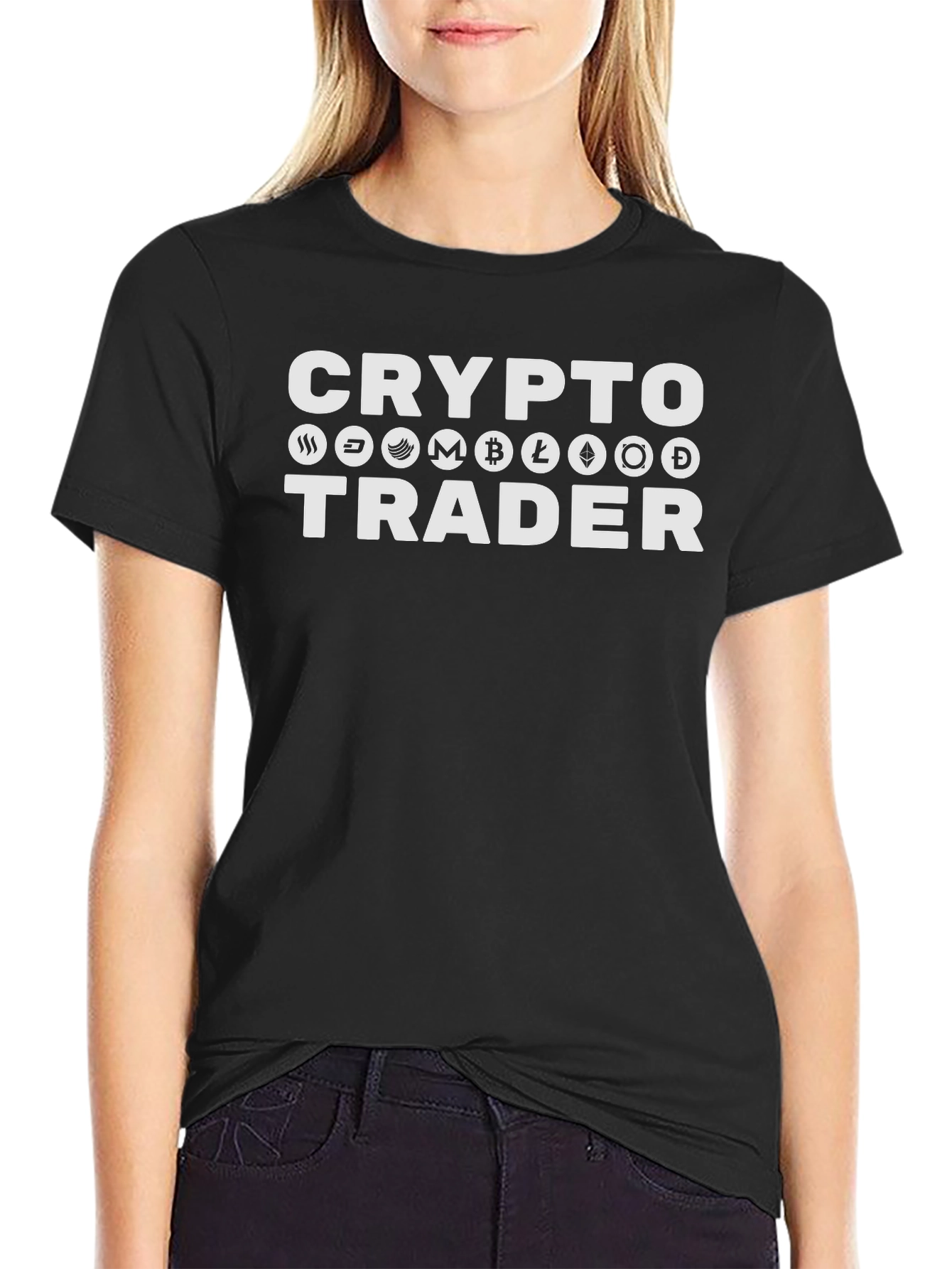 Crypto Trader T-Shirt - Bitcoin & Altcoin Enthusiast