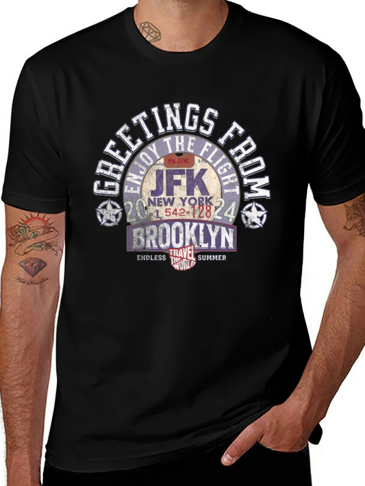 Greetings from Brooklyn Travel T-Shirt