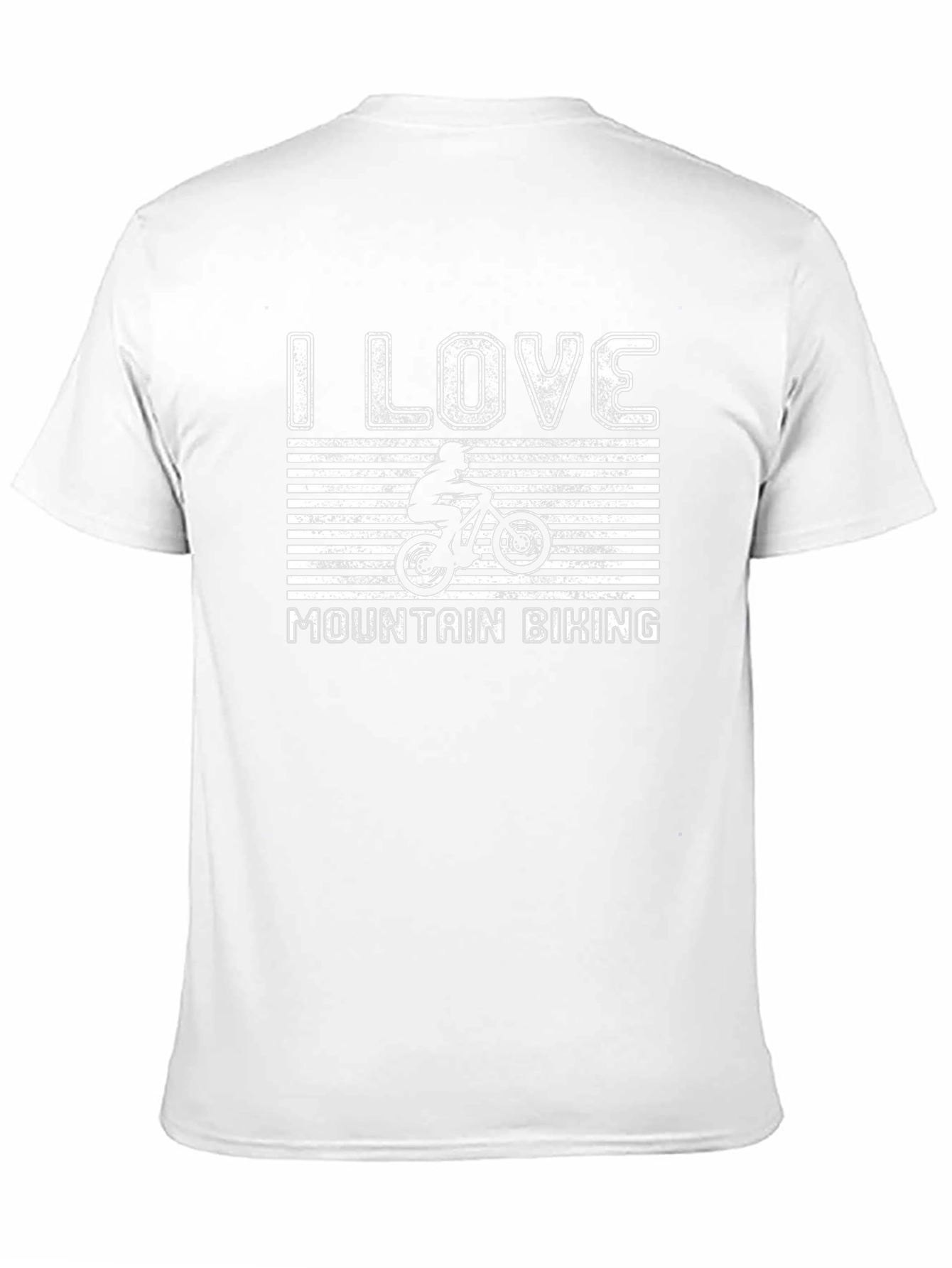 I Love Mountain Biking Graphic Tee