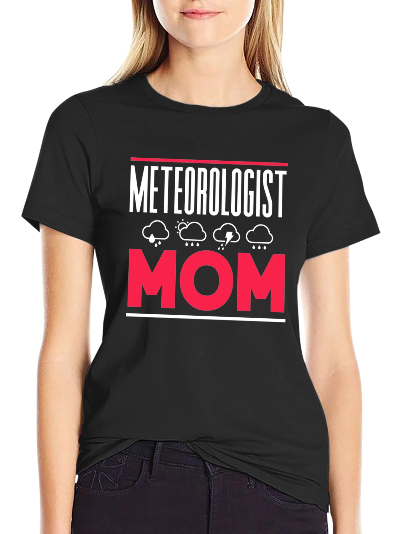 Meteorologist Mom Graphic T-Shirt - Weather Lover Tee