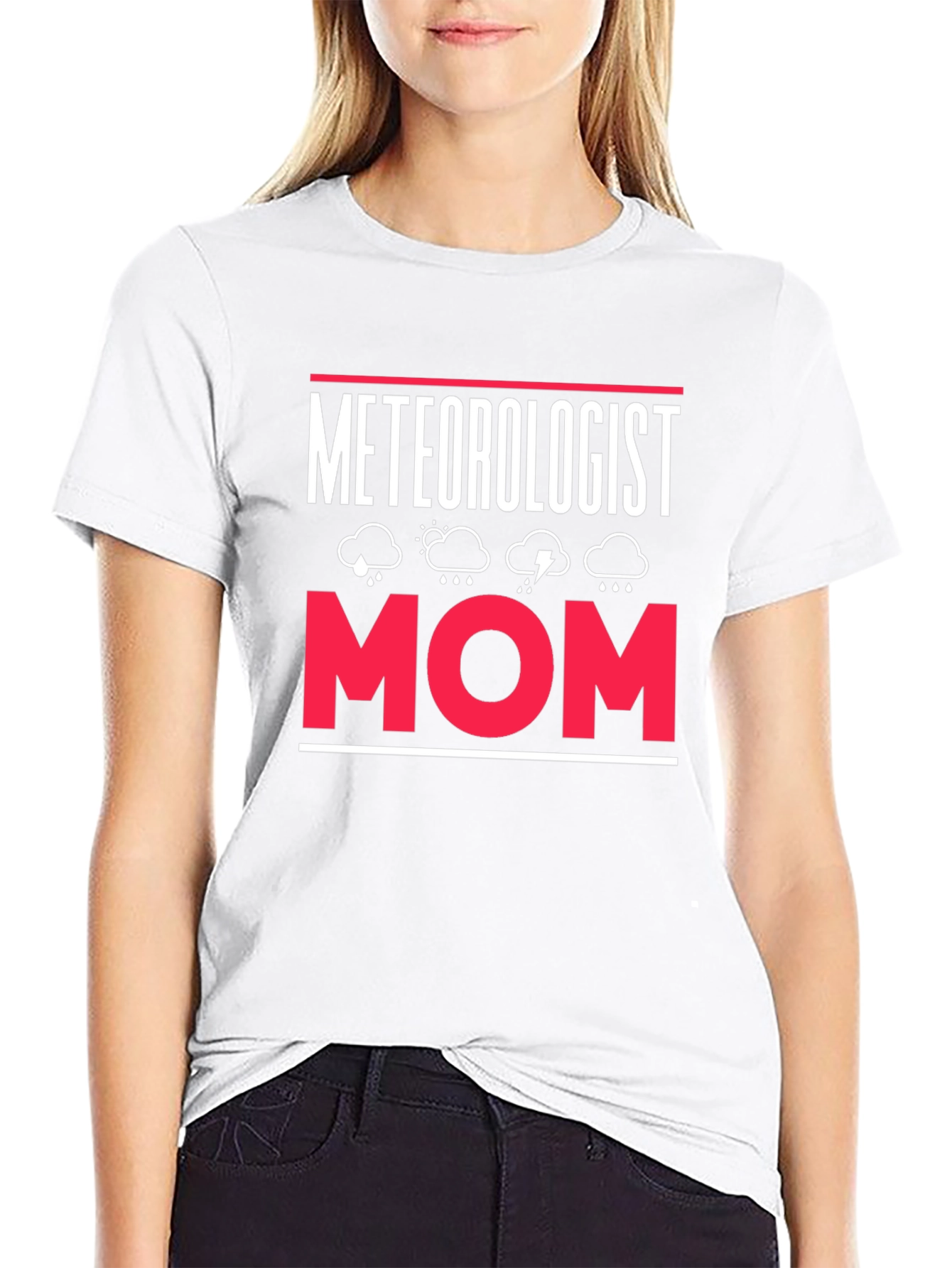 Meteorologist Mom Graphic T-Shirt - Weather Lover Tee