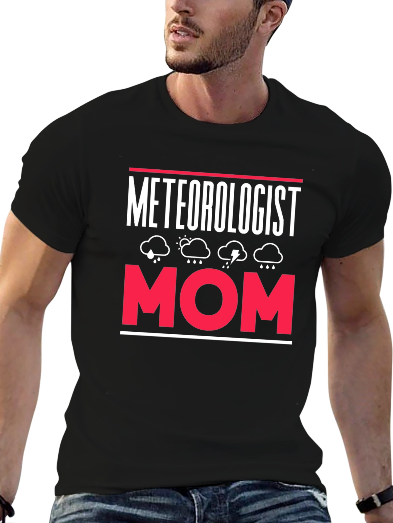 Meteorologist Mom Graphic T-Shirt - Weather Lover Tee