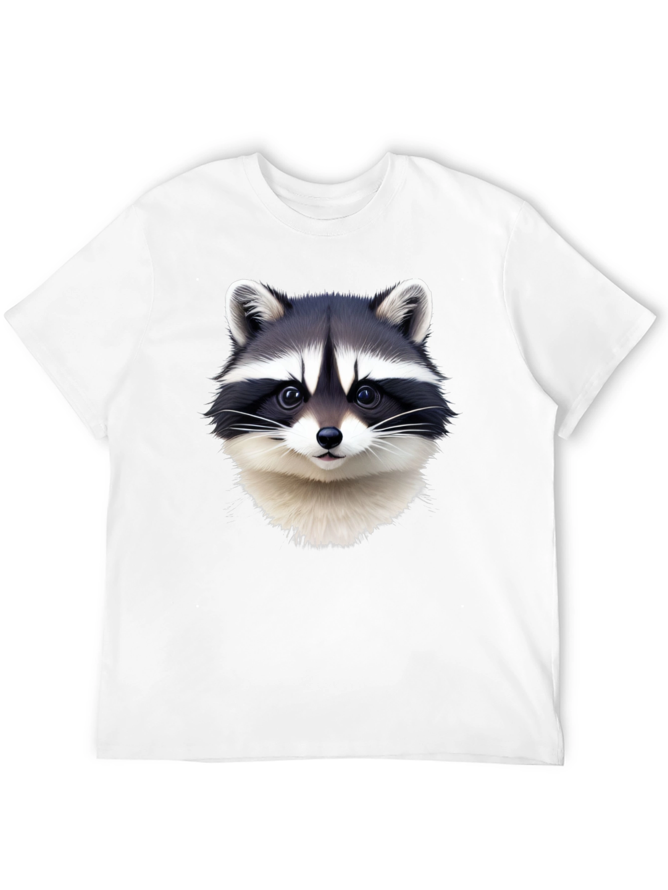 Raccoon Graphic T-Shirt - Cool Animal Tee