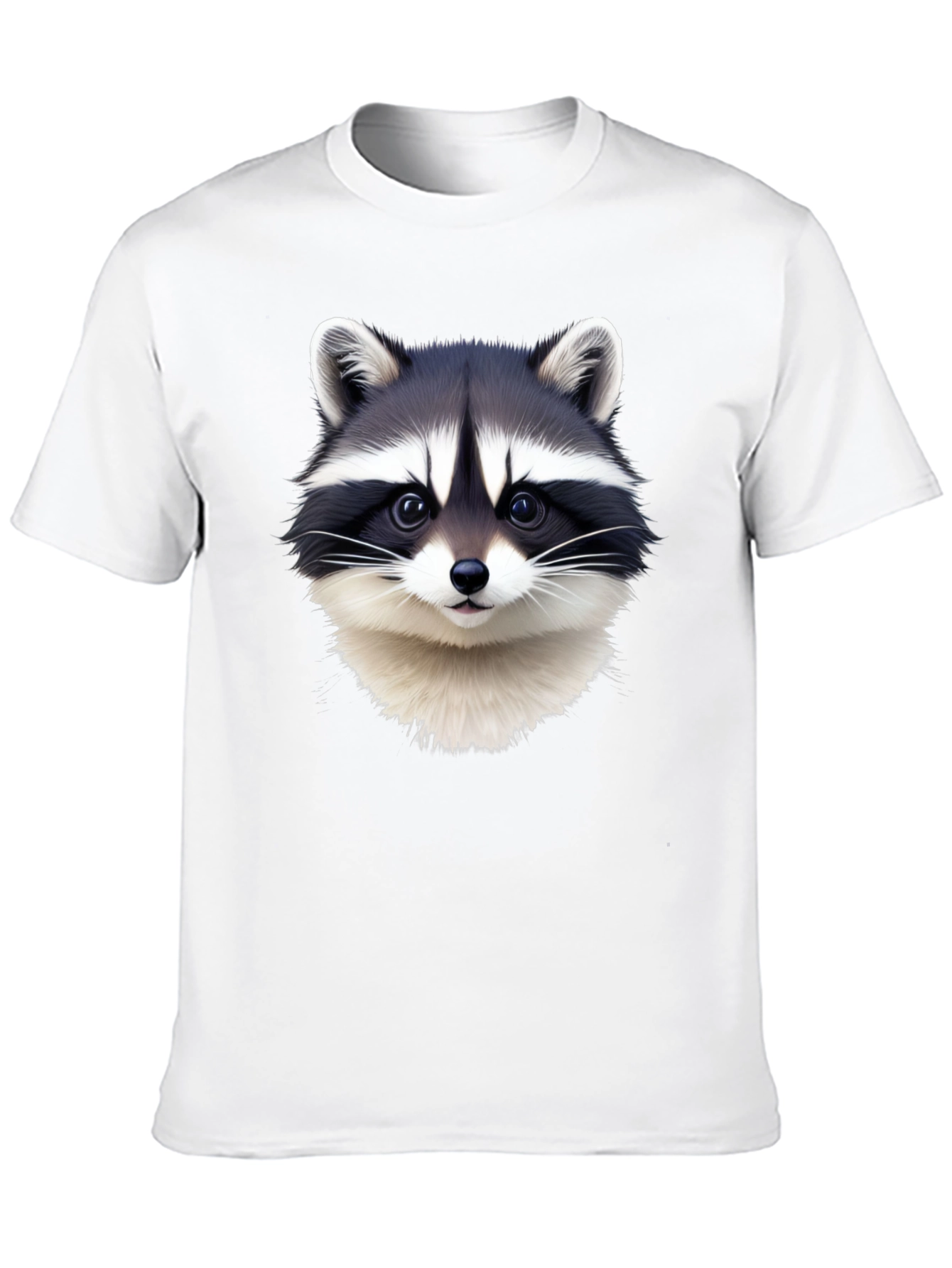 Raccoon Graphic T-Shirt - Cool Animal Tee