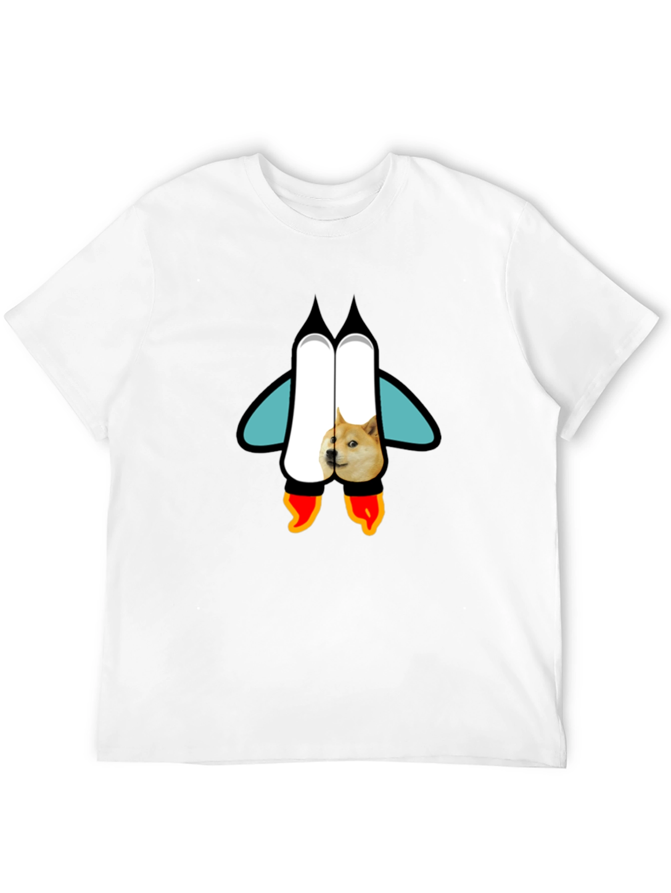 Doge Rocket T-Shirt - To the Moon!