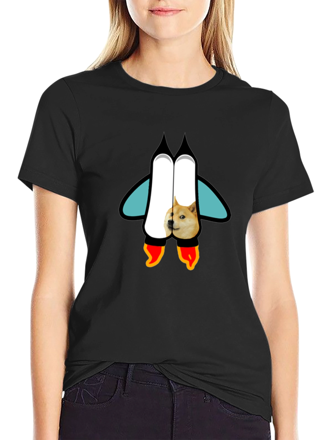 Doge Rocket T-Shirt - To the Moon!