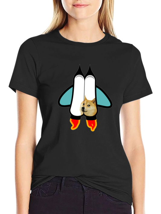 Doge Rocket T-Shirt - To the Moon!