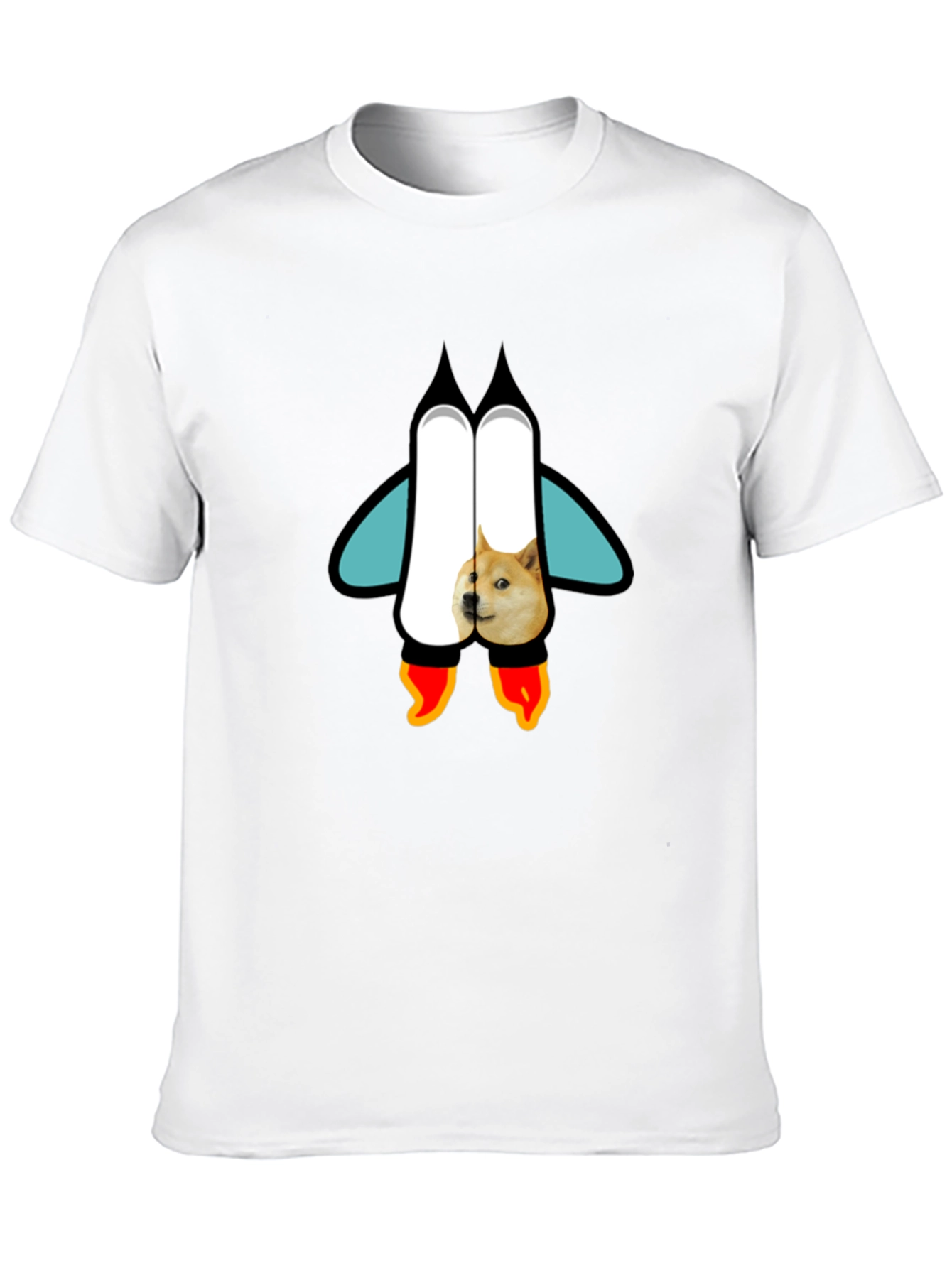 Doge Rocket T-Shirt - To the Moon!