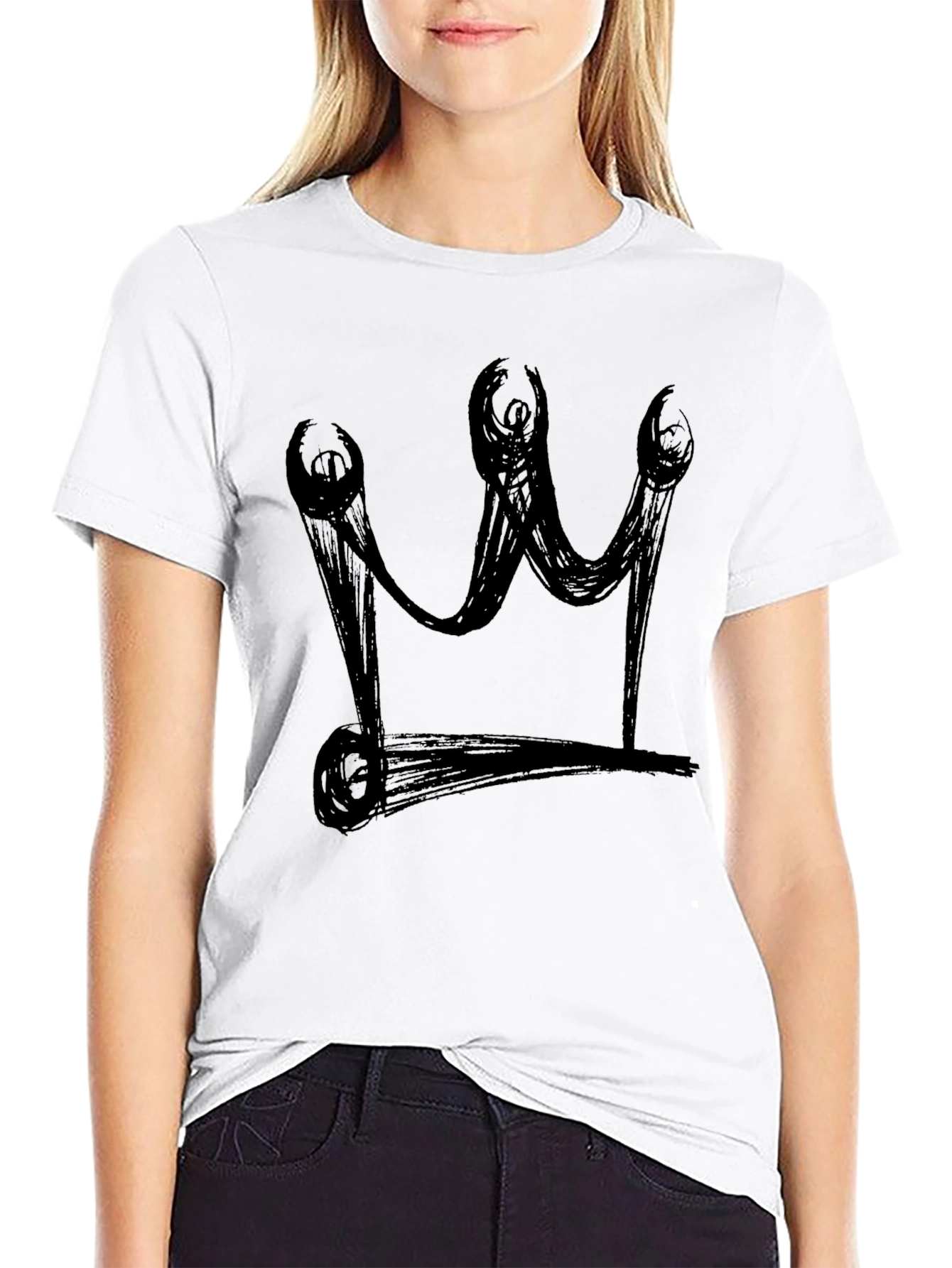 King Crown Graphic Tee - Black