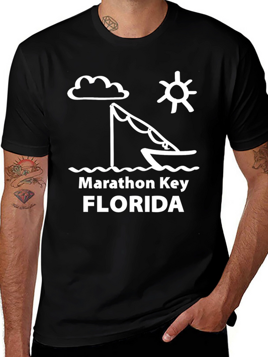 Marathon Key Florida Fishing T-Shirt