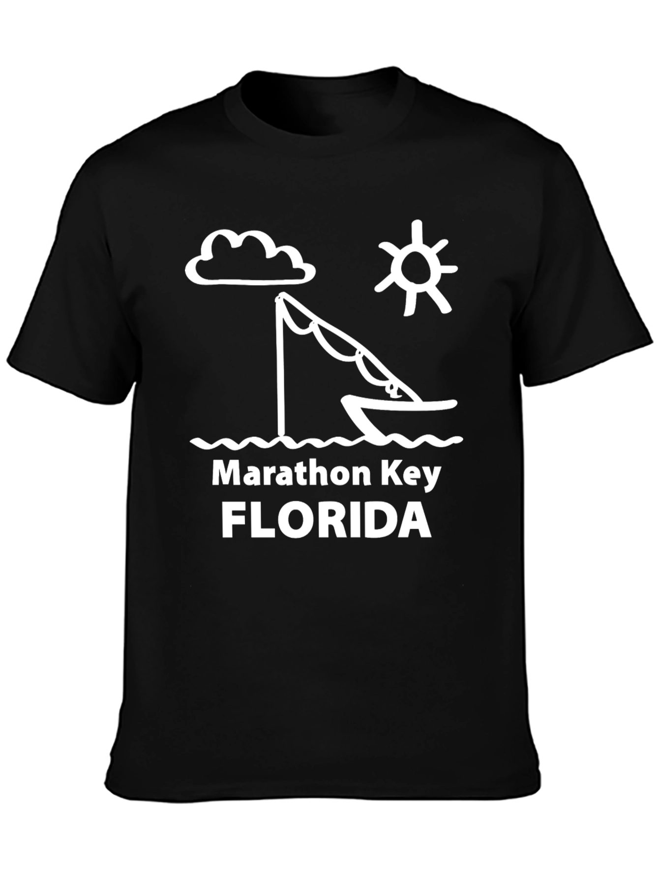 Marathon Key Florida Fishing T-Shirt