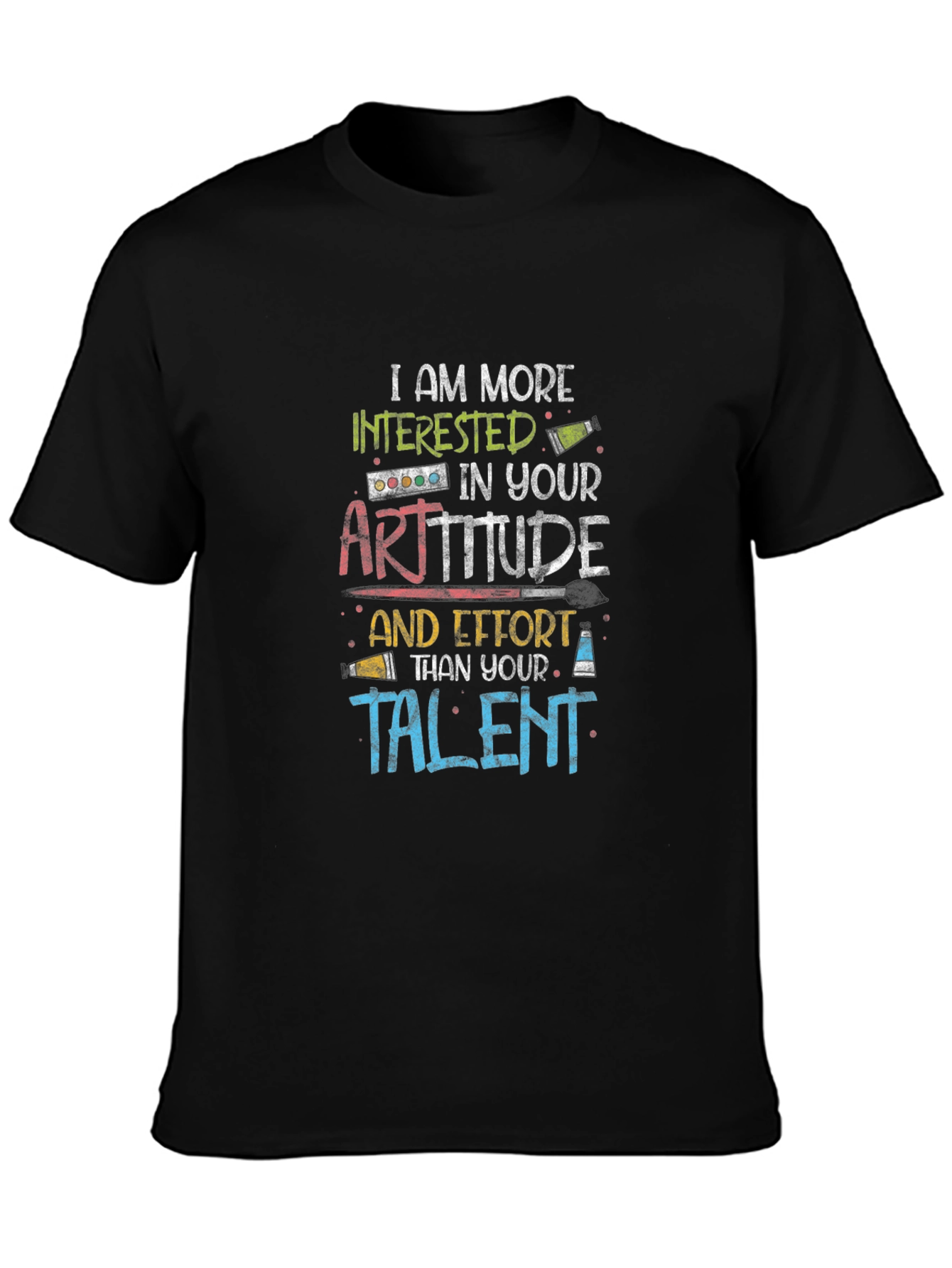 Artist Attitude Graphic Tee - Creative Gift