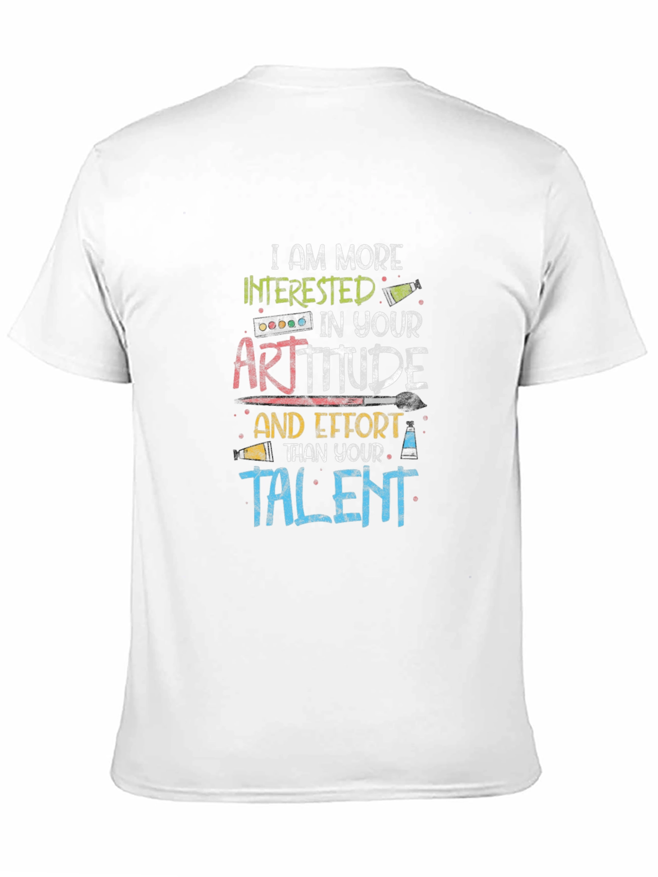 Artist Attitude Graphic Tee - Creative Gift