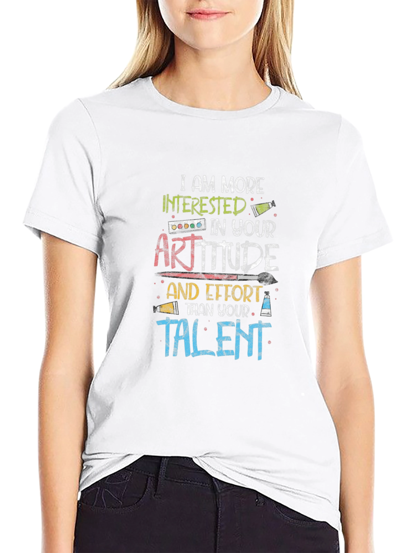 Artist Attitude Graphic Tee - Creative Gift