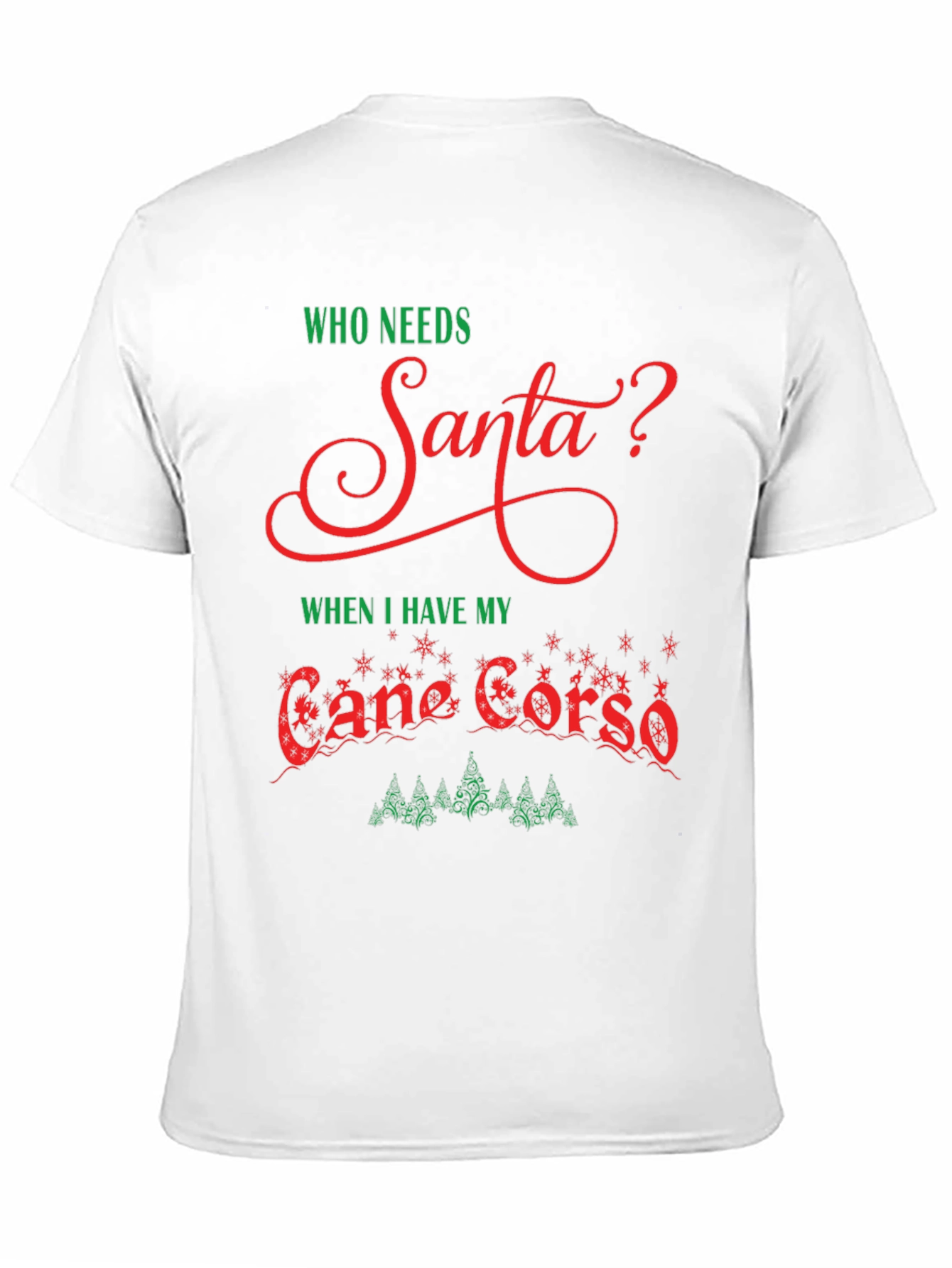 Cane Corso Christmas T-Shirt